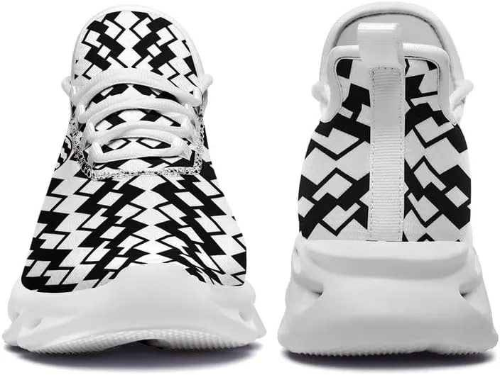 Women's Love Print Sneakers, Lightweight Breathable Casual Walking Shoes – Trendy Romantic Heart Design Athletic Sneakers