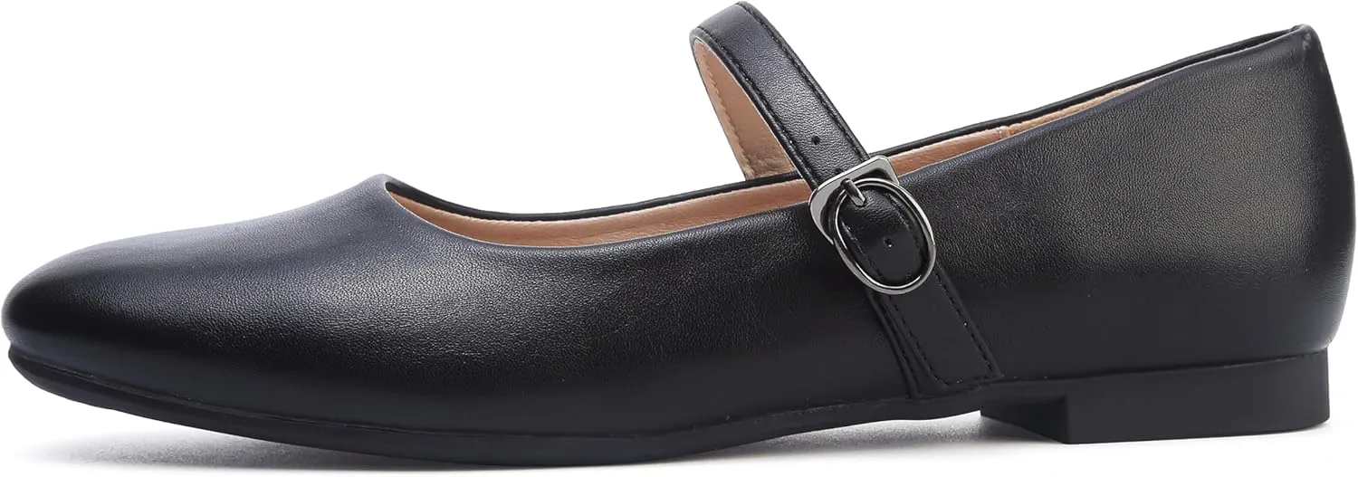 Womens Pointed Toe Black Ballet Flats Comfortable Casual Dress Flats for Women Elegant Memory Foam Flats with Party Wedding