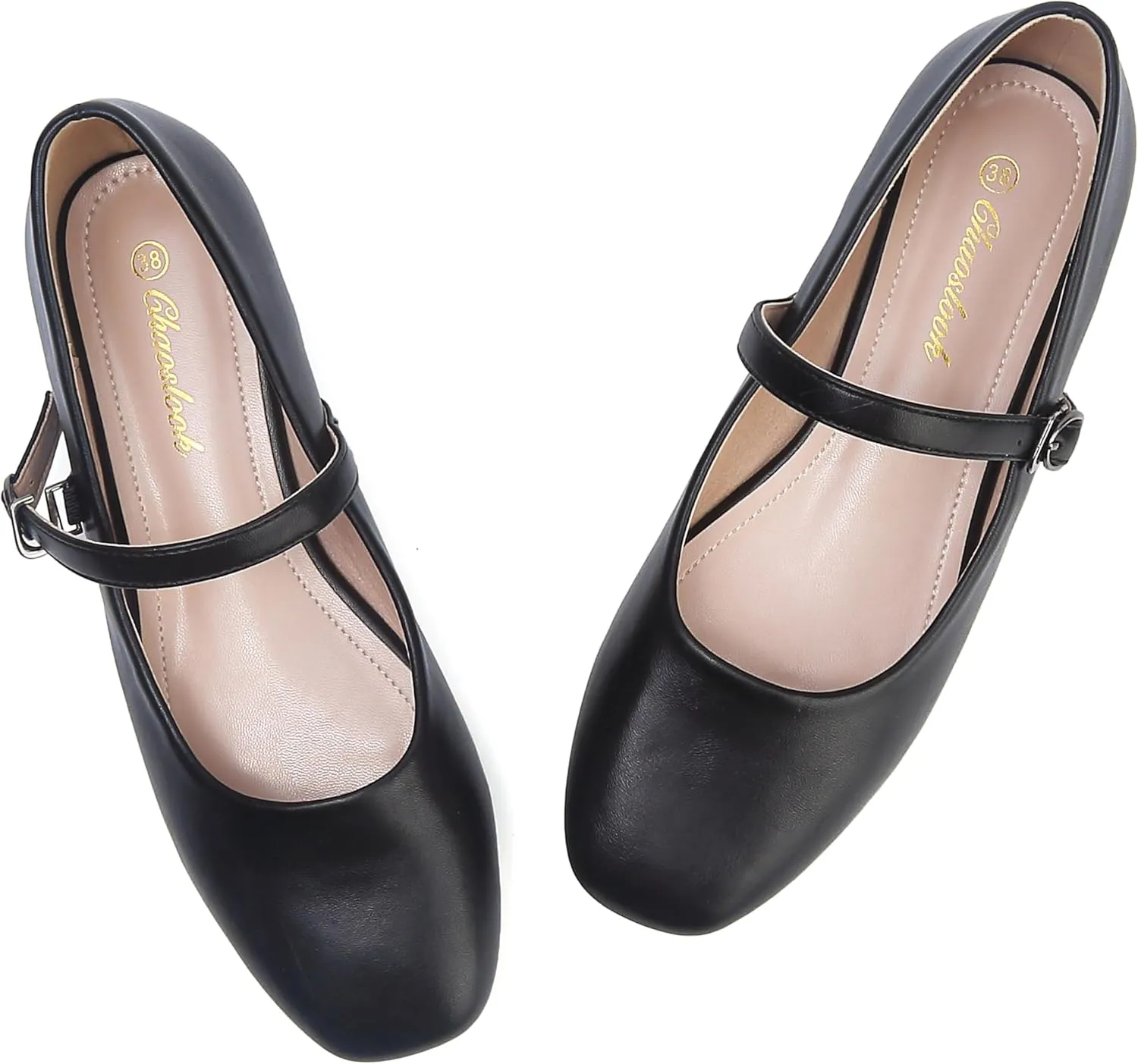 Womens Pointed Toe Black Ballet Flats Comfortable Casual Dress Flats for Women Elegant Memory Foam Flats with Party Wedding