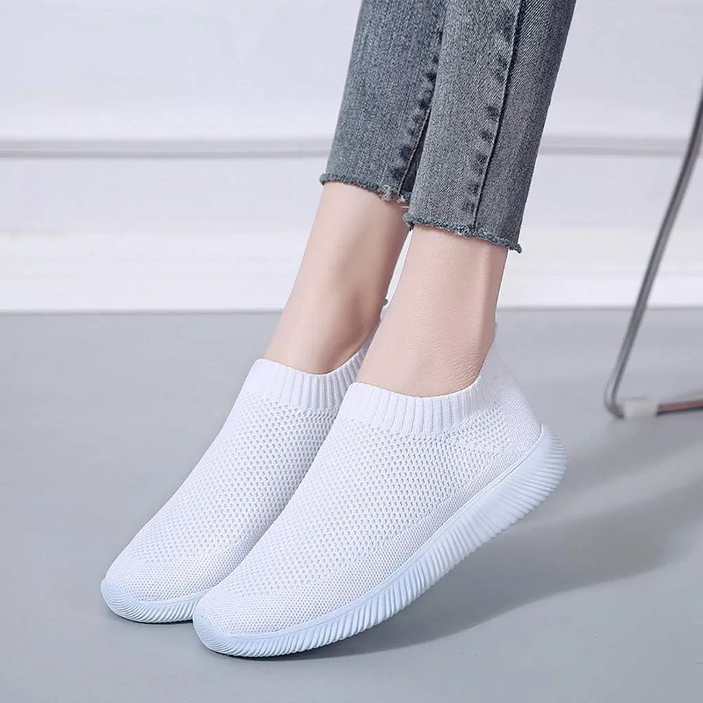 Women's Slip-on Shoes Wide Width Sneakers Hands Free Mens Running Shoes Jogging Men Shoes Casual Dress Sneakers White Tennis Shoe Trainers Shoe