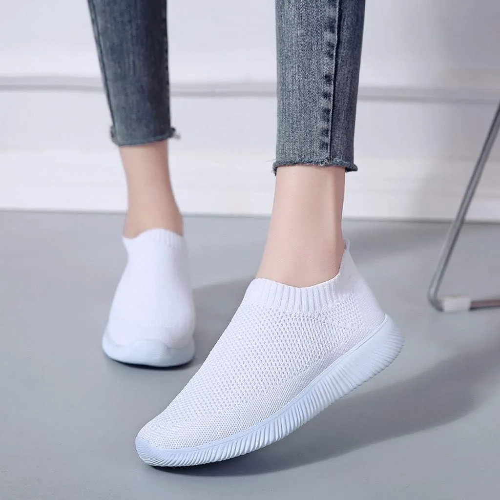 Women's Slip-on Shoes Wide Width Sneakers Hands Free Mens Running Shoes Jogging Men Shoes Casual Dress Sneakers White Tennis Shoe Trainers Shoe