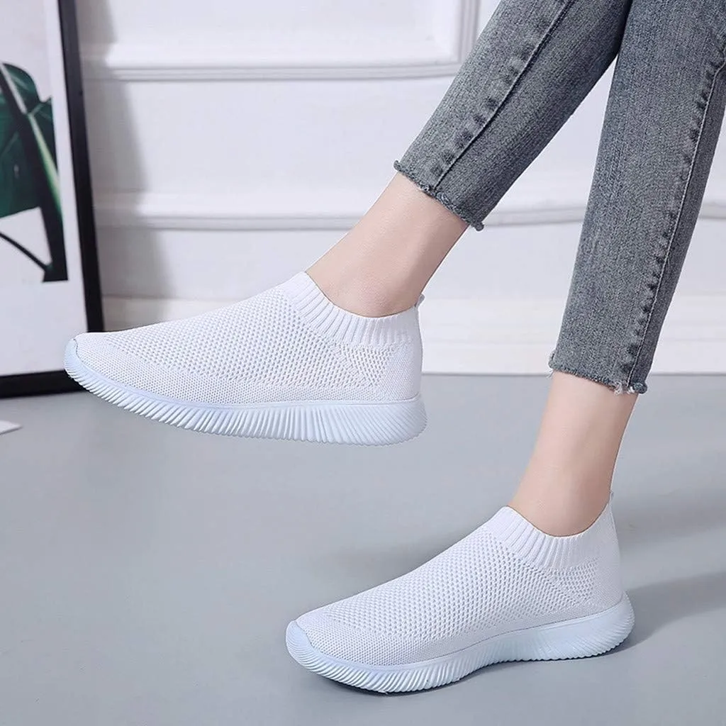 Women's Slip-on Shoes Wide Width Sneakers Hands Free Mens Running Shoes Jogging Men Shoes Casual Dress Sneakers White Tennis Shoe Trainers Shoe