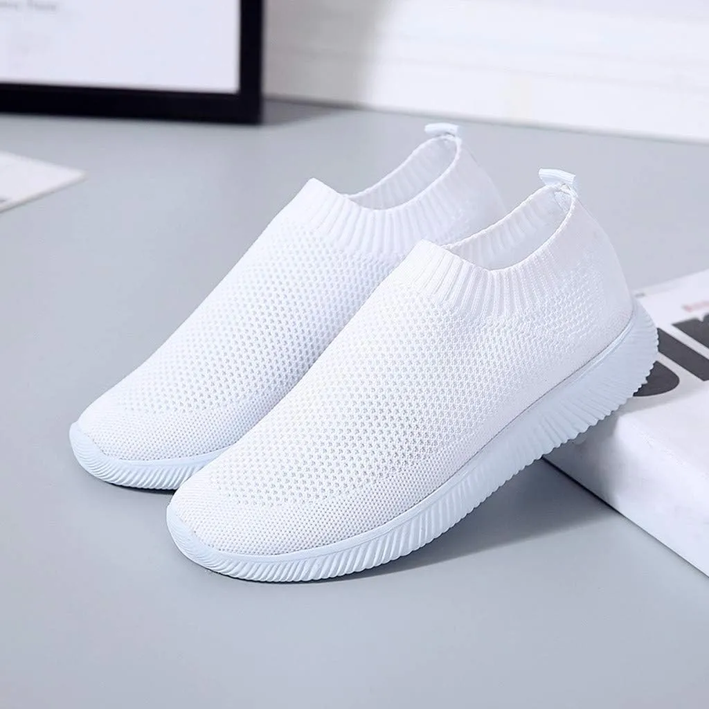 Women's Slip-on Shoes Wide Width Sneakers Hands Free Mens Running Shoes Jogging Men Shoes Casual Dress Sneakers White Tennis Shoe Trainers Shoe