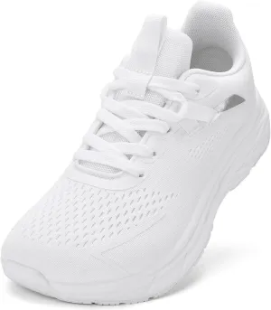 Womens Walking Shoes Wide Toe Box Running Tennis Shoes Lightweight Breathbale Wide Sneakers Cushioning Comfort Gym Workout Athic Shoes Wide Width
