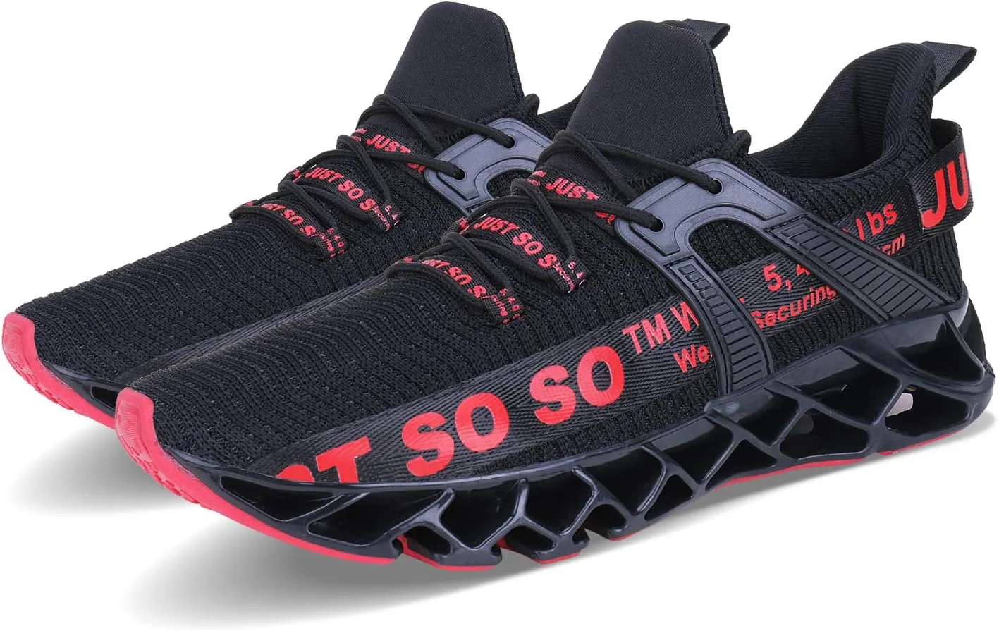WONESION Mens Breathable Walking Tennis Running Shoes Blade Fashion Sneakers