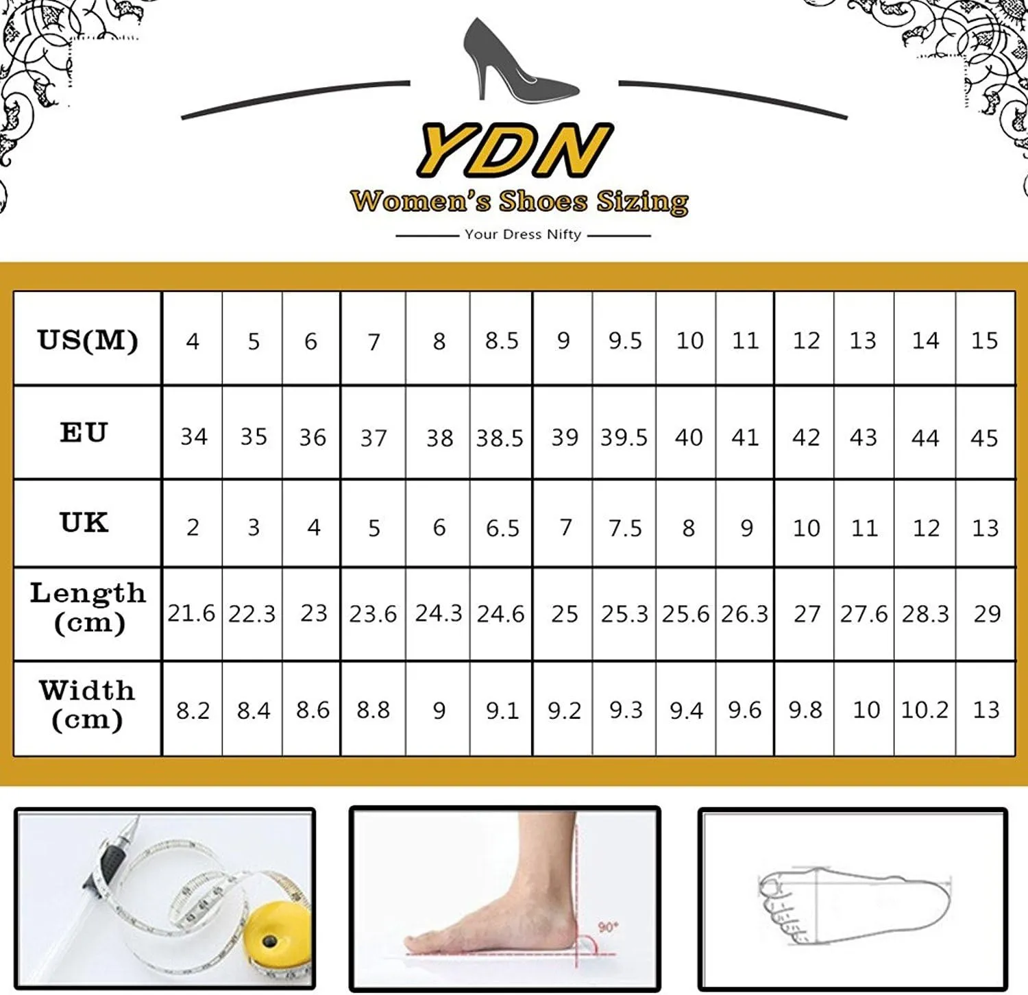 YDN Women Sexy Open Toe High Heel Sandals Ankle Strap Platform Pumps Dress Stiletto Shoes