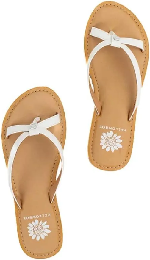 Yellow Box Aesy Women's Adjustable Criss-Cross Strappy Sandals